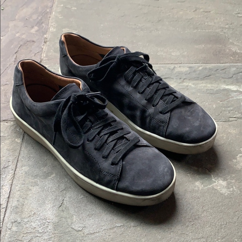 VINCE Men’s Suede Lace Up Tennis Shoes/Sneakers